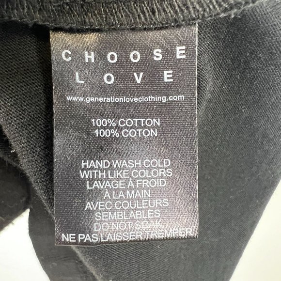 Generation Love Black Tank Top with Gold Accents - Picture 11 of 11